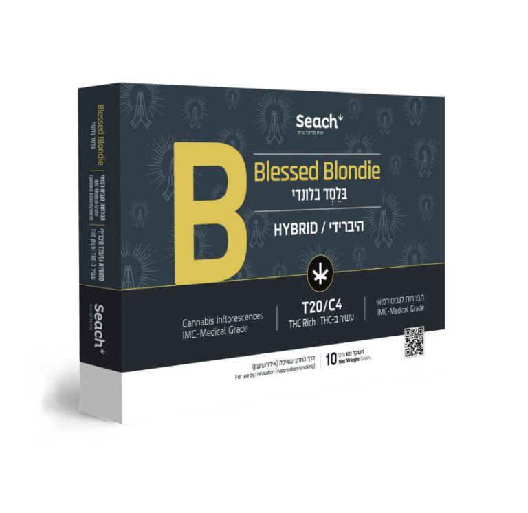 בלסד בלונדי (blessed Blondie) אריזה