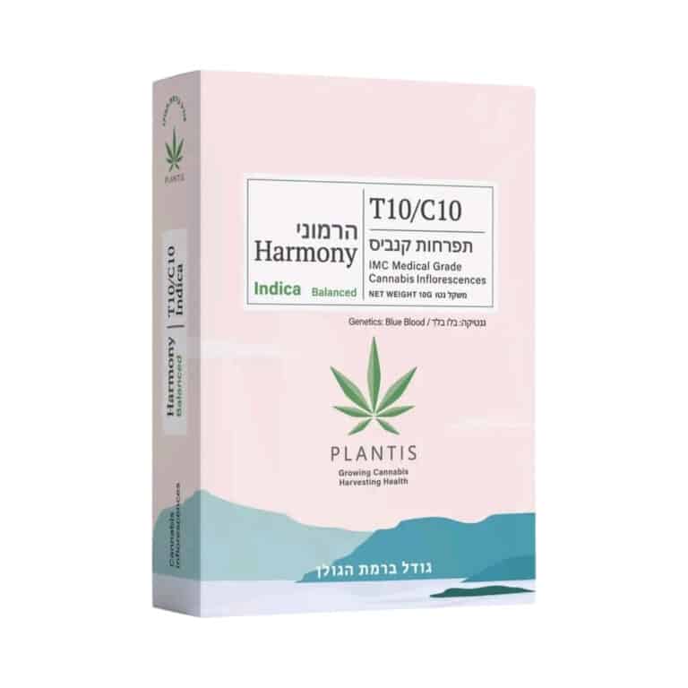 הרמוני (Harmony) – אינדיקה T10/C10 - זן וויד - חוות דעת - ביקורות