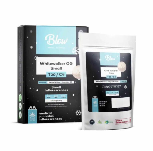ווייטווקר אוג'י סמול (Whitewalker OG Small) – BLOW – אינדיקה T20/C4 - זן וויד - חוות דעת - ביקורות