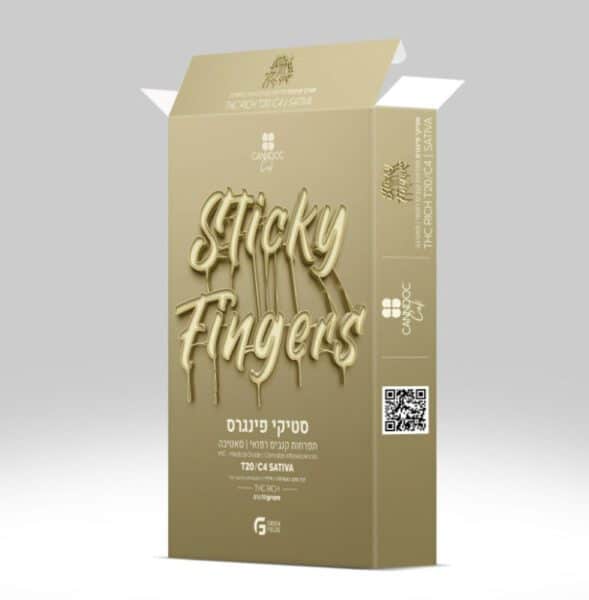 סטיקי פינגרס (Sticky Fingers) – סאטיבה T20/C4 - זן וויד - חוות דעת - ביקורות