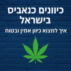 כיוונים קנאביס בישראל – איך למצוא כיוון אמין ובטוח (מדריך 2026)