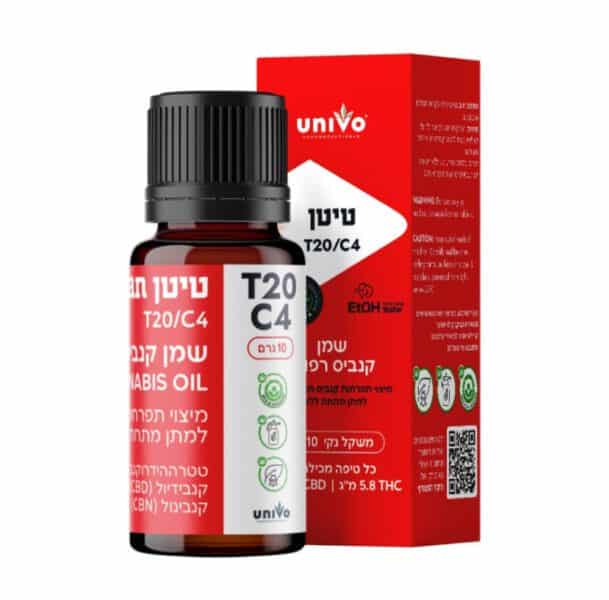 שמן טיטן (TITAN Oil) – סאטיבה T20/C4 - חוות דעת - ביקורות